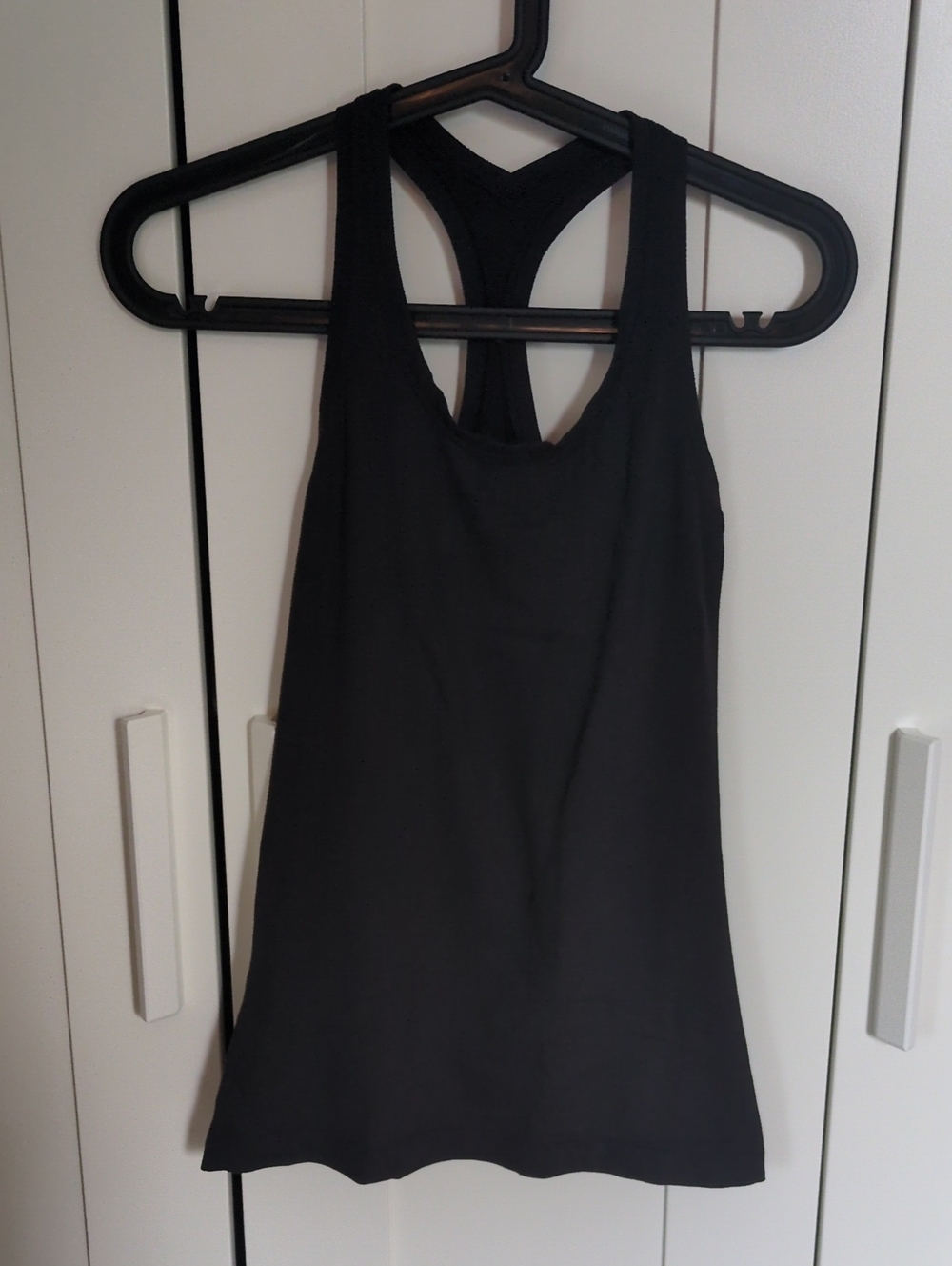 lululemon Black Racerback Tank Top